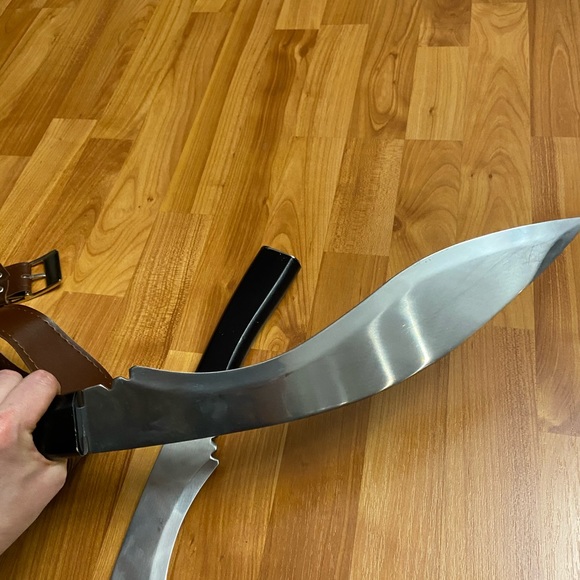 New Knives for Cosplay Costume, Blades, Kukri - not sharpened - Picture 9 of 12